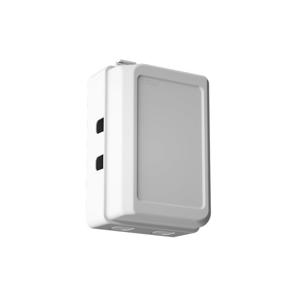 Mom’s Choice Gold Awards Winner – EUDEMON 1 Pack Updated Baby Safety Electrical Outlet Cover Box Childproof Plug Cover – More Space for Large Plugs Easy to Install & Use (White)