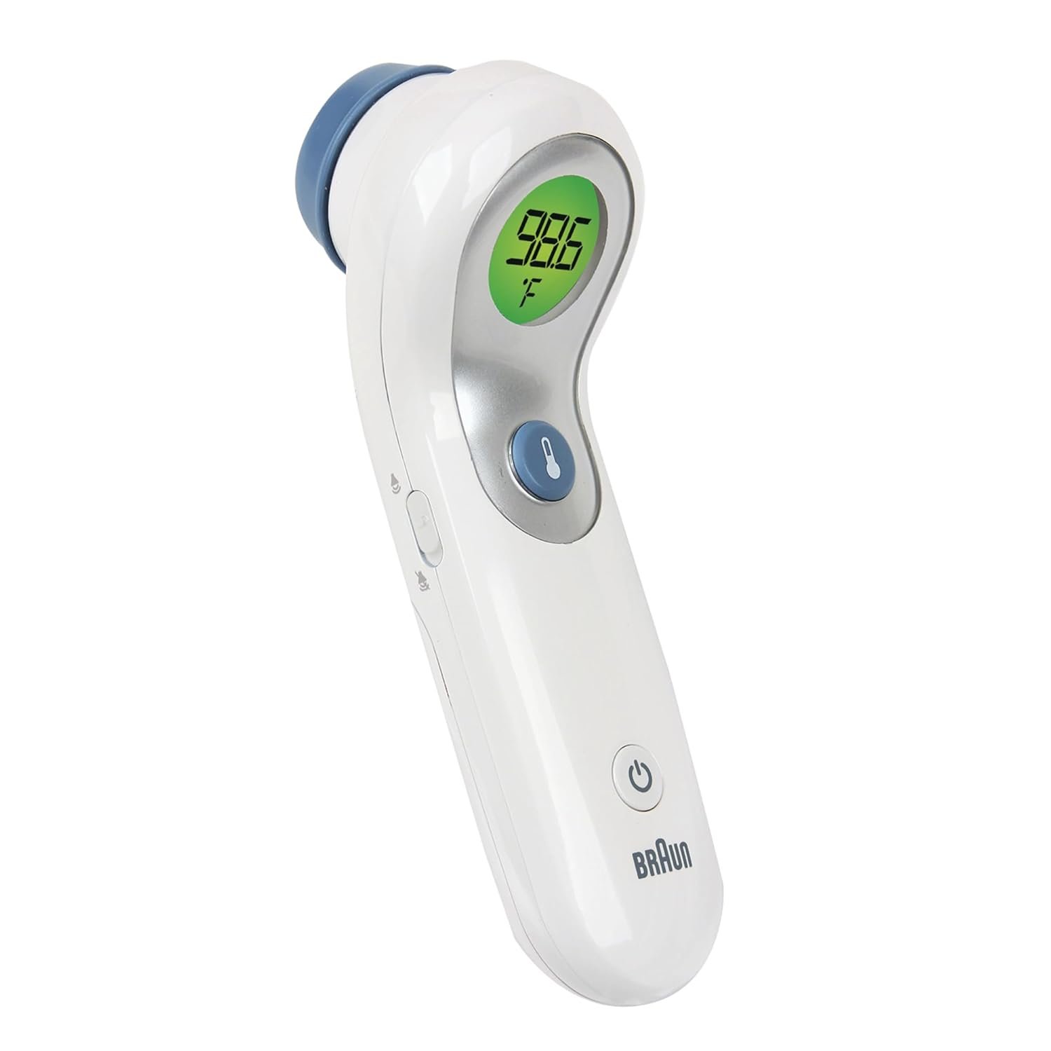 Braun No Touch and Forehead Thermometer – Touchless Thermometer for Adults, Babies, Toddlers and Kids, Color-Coded Fever Guidance, Fast, Reliable, and Accurate Results