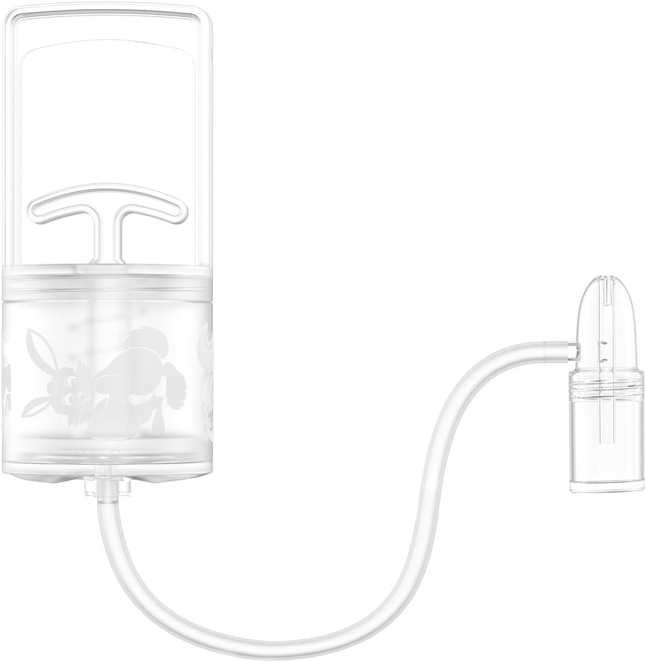 Nasal Aspirator for Baby and Toddler Nose Clearing with Hand Pump and Non-Invasive Tip for Quick, Quiet Suction, Co-Branded with CHIBOJI