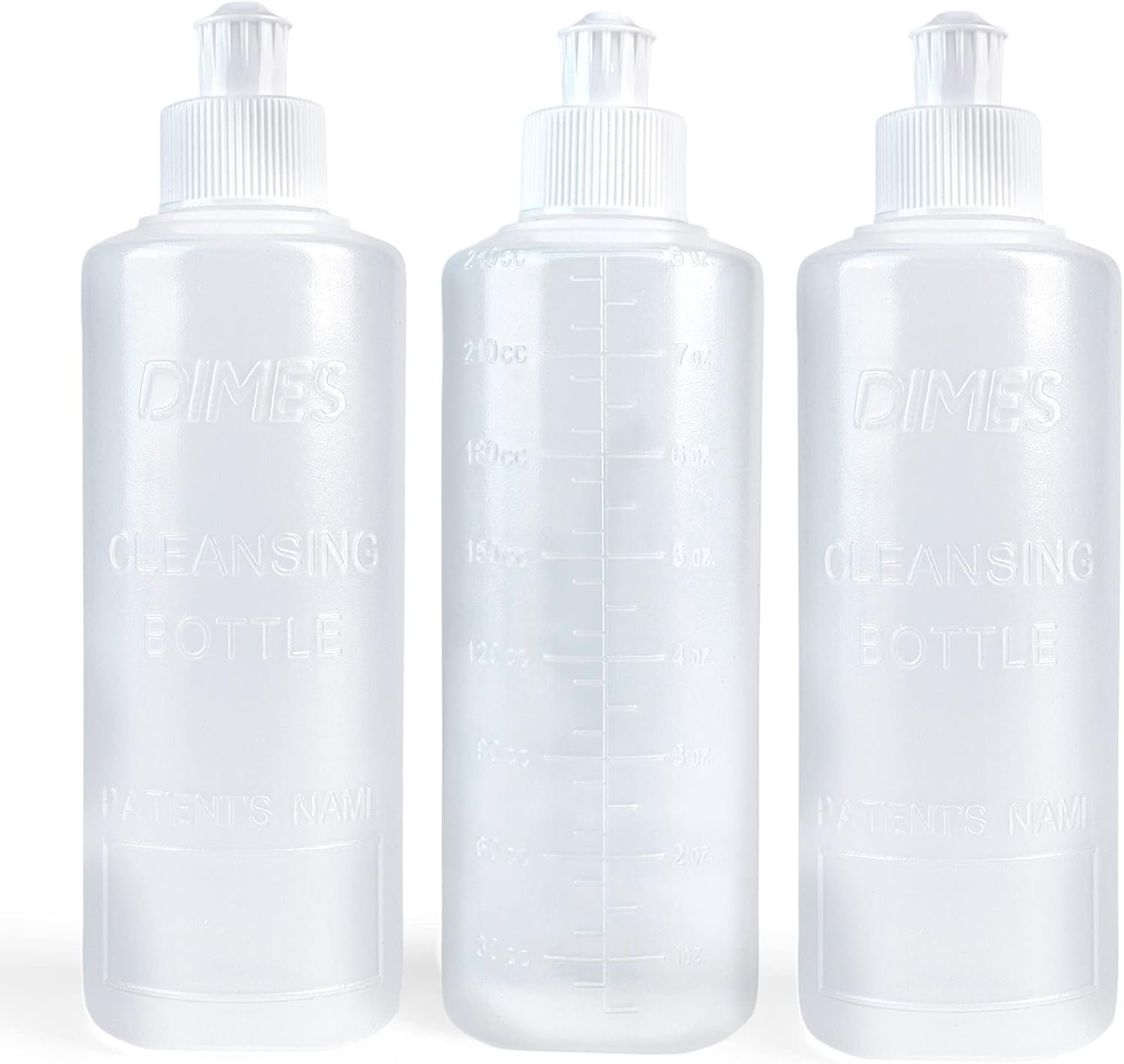 Dimes Peri Bottle Postpartum Essentials [3-Pack] – Portable Bidet Perineal Squirt Bottle for New Moms – Feminine hygiene Essential