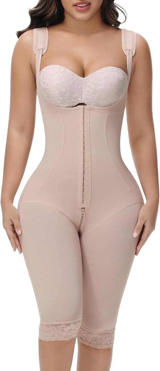 M MYODRESS Fajas Colombianas Moldeadoras Faja Body Shaper Tummy Control Shapewear for Women Post Surgery Compression Garment