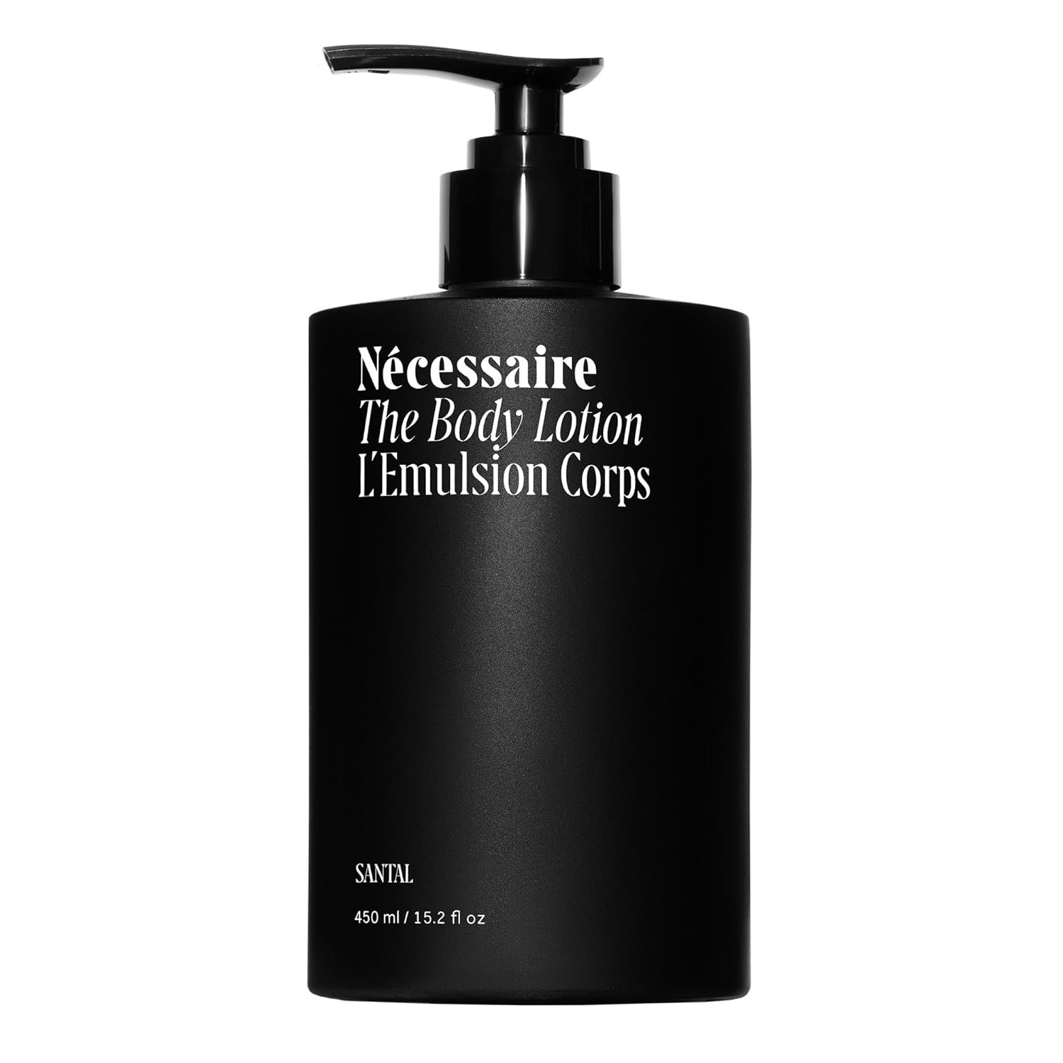 Nécessaire The Body Lotion – Santal – Multi-Peptide – Firming Body Lotion for Women + Men. 2.5% Niacinamide. Non-Comedogenic Moisturizer for Sensitive Skin. Dermatologist-Tested – 450ml/15.2 fl oz