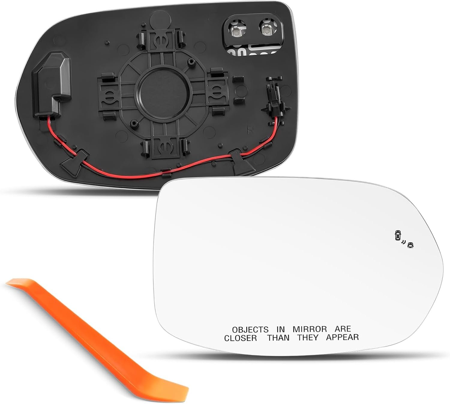 BSD Compatible with Honda CRV Passenger Side Mirror, 2017 2018 2019 2020 2021 2022 – Replacement for CR-V Right Side Mirrors, Blind Spot, Heated