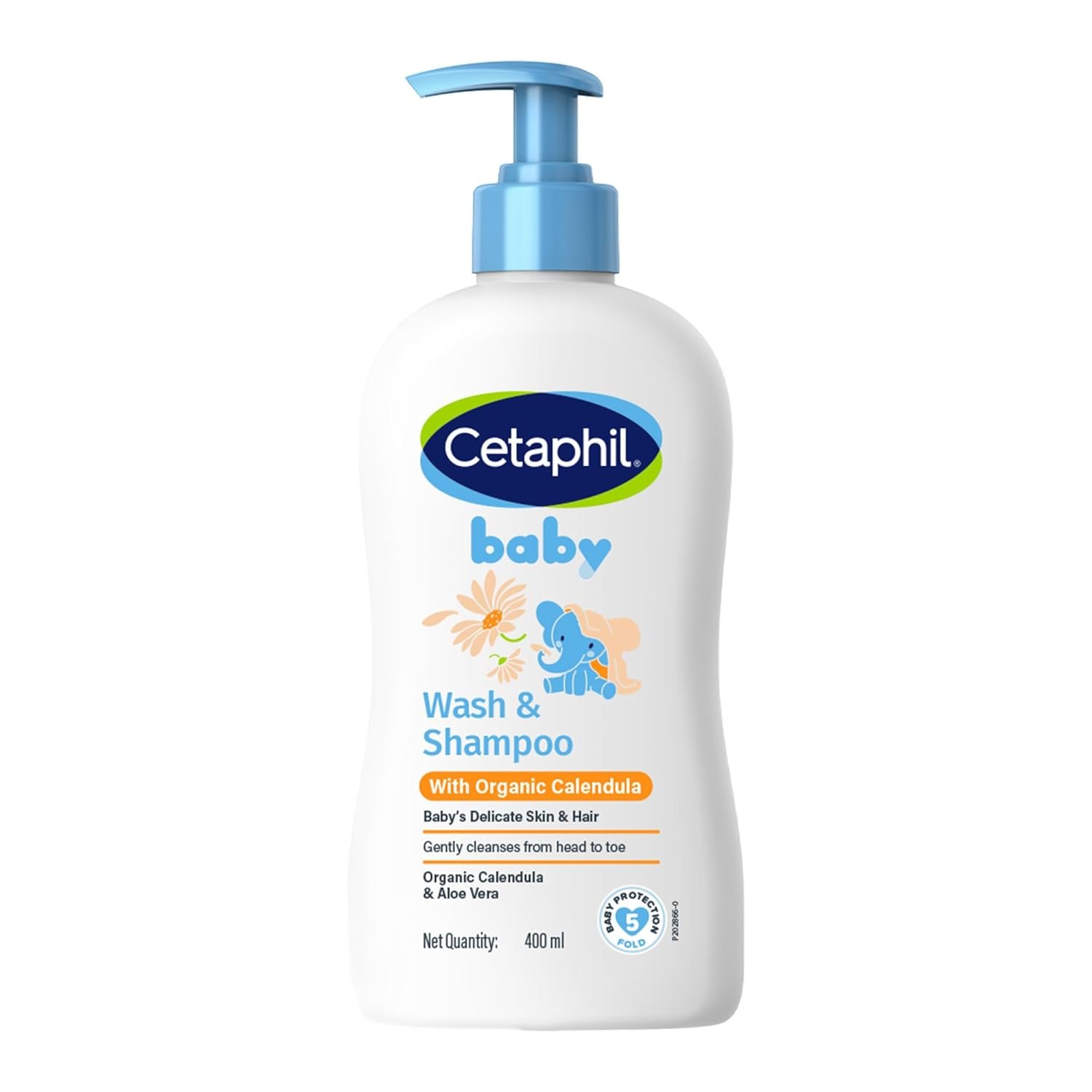 Baby Wash & Shampoo ,Tear Free, Paraben, Colorant and Mineral Oil Free, 13.5 Fl. Oz (Packaging May Vary)