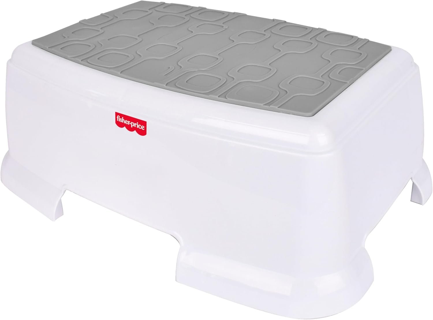 Fisher-Price™ Toddler Step Stool – Non-Slip Textured Top, Wide Stable Base, Lightweight Potty Training Boost for Kids, Bathroom & Sink Stool for Toddlers