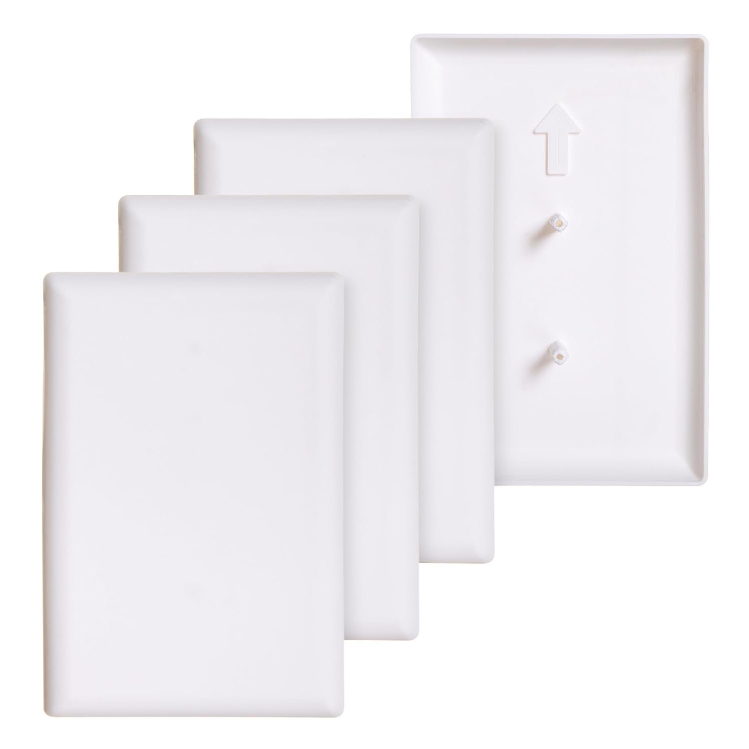 Dreambaby CoverPlug Paintable Outlet Plug Cover for Baby Safety -Electrical Wall Plate Socket Guard Protector (4 Pack)