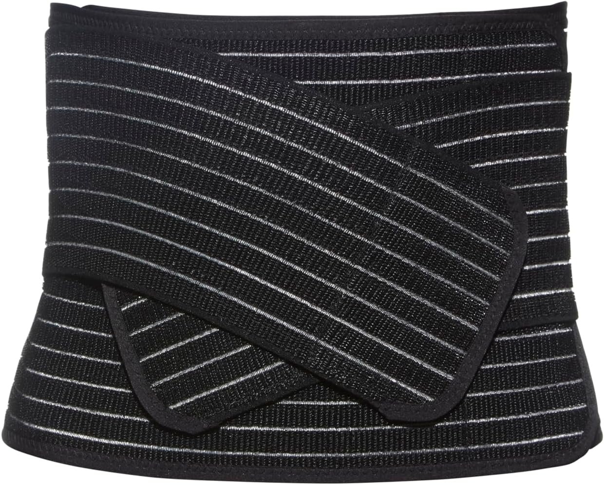 BUMPSUIT Postpartum Belly Wrap Touch Hook and Loop Fasteners Sculpt Waist Trainer, Shapewear Waist Wrap Binder for Women