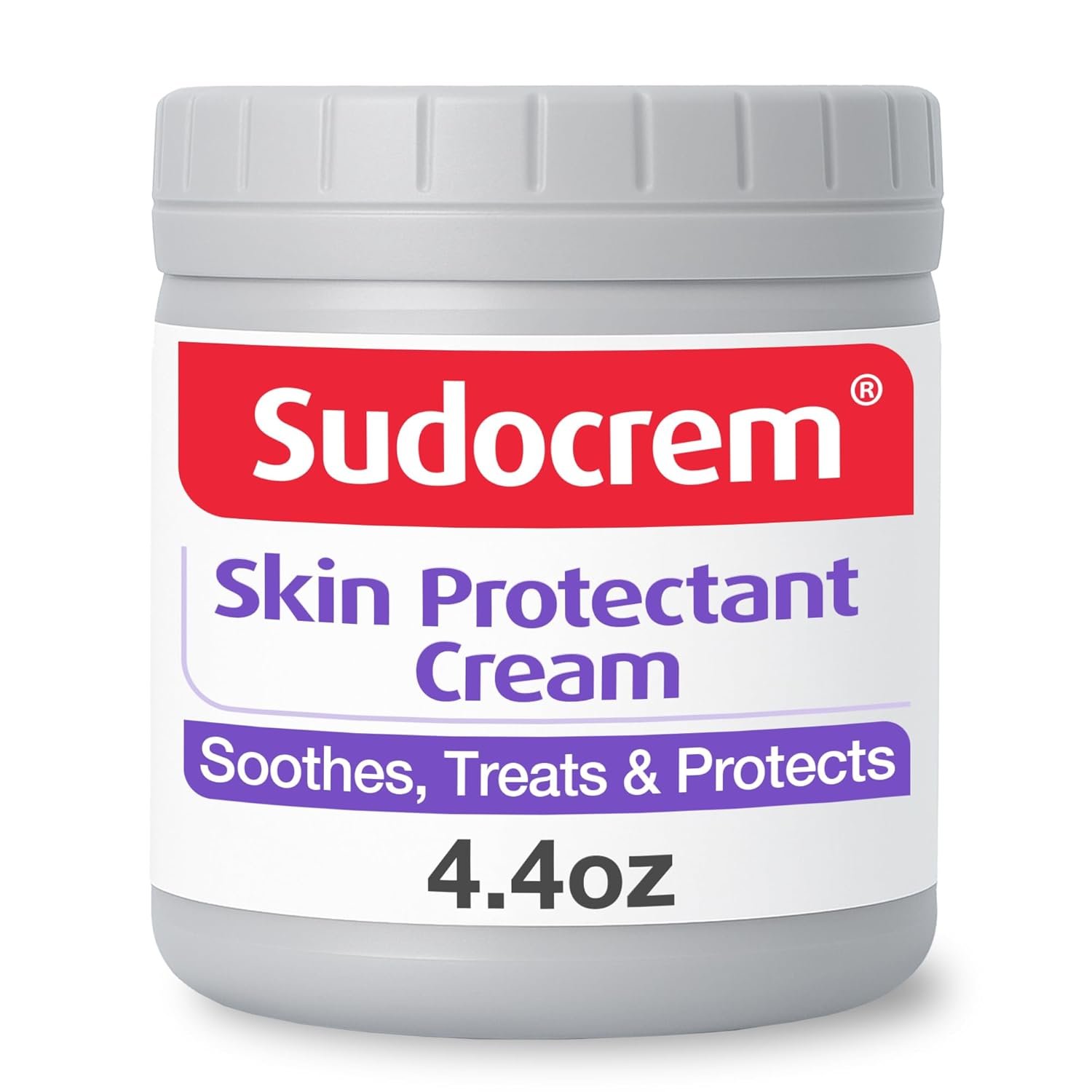 Sudocrem Diaper Rash Cream for Baby’s Skin, Triple Action Diaper Rash Paste that Soothes, Treats and Protects, 15.29% Zinc Oxide Cream – 4.4oz (125g)