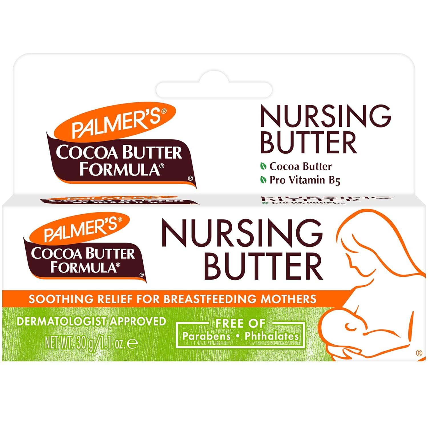 Palmer’s Cocoa Butter Formula Nursing Butter, 1.1 Ounce