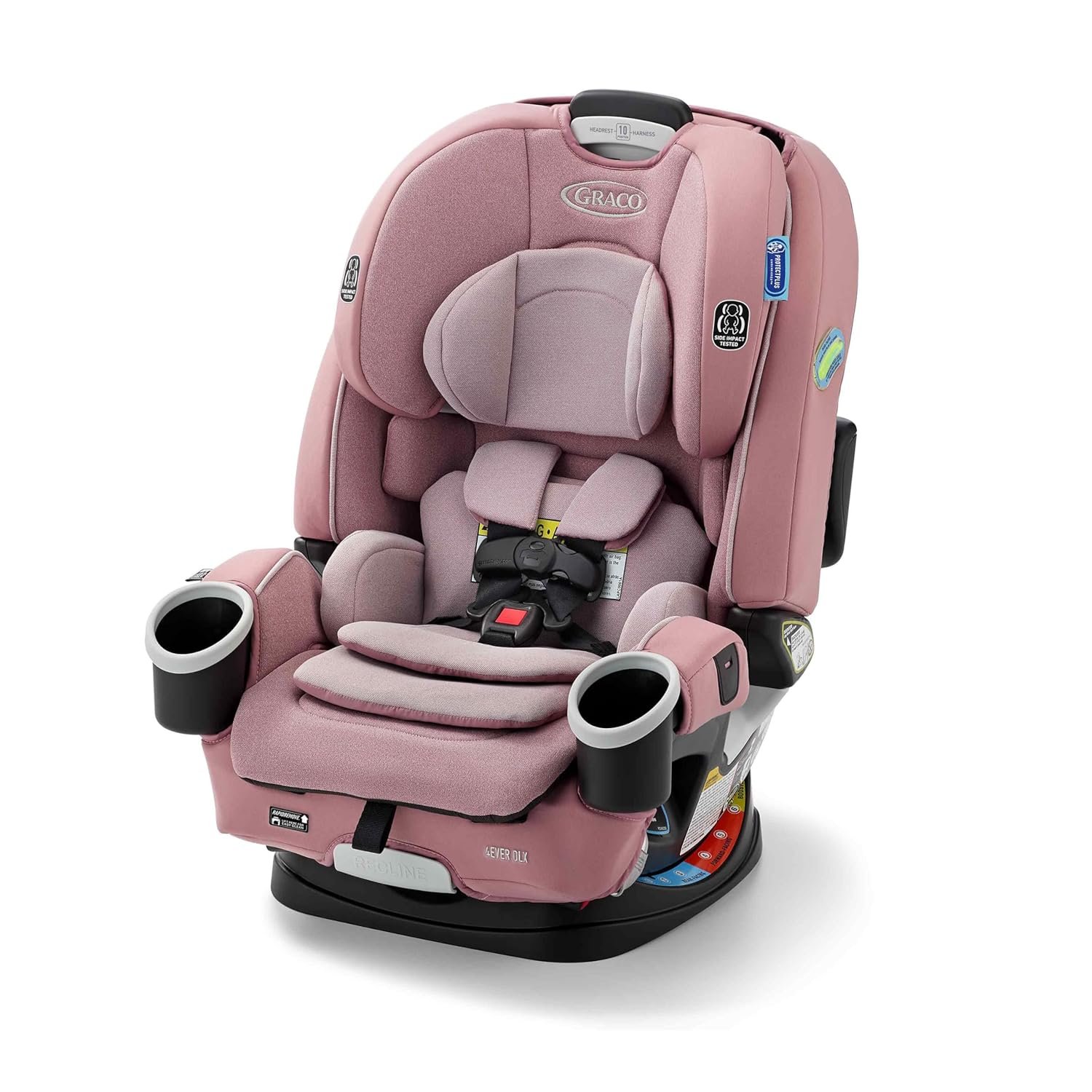 Graco 4Ever DLX 4 in 1 Car Seat | Infant to Toddler Car Seat, Maven, Adaptable for 10 Years of Use, Size: 20×21.5×24 Inch