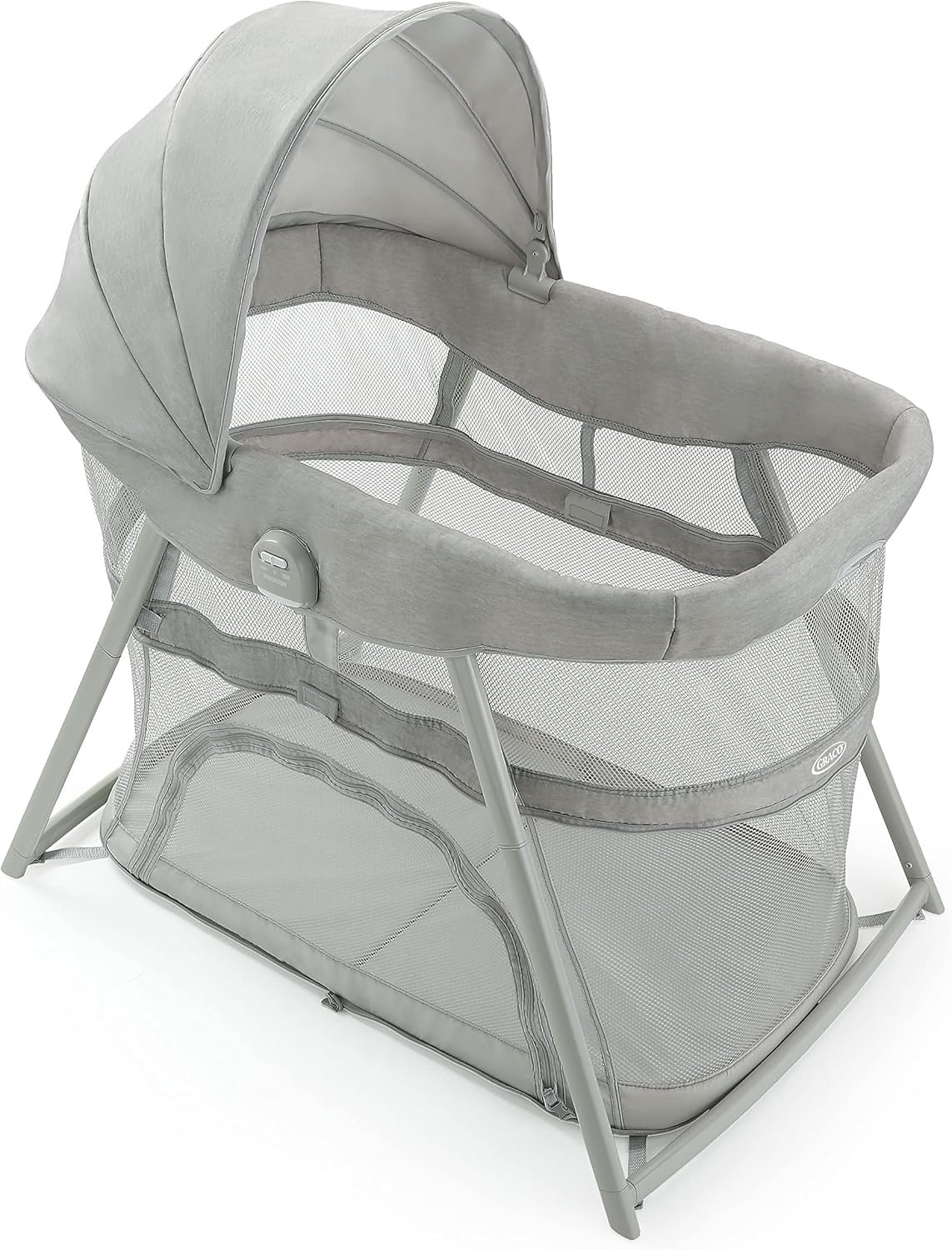 Graco DreamMore 3-in-1 Portable Bassinet & Travel Crib, Modern Cottage Collection