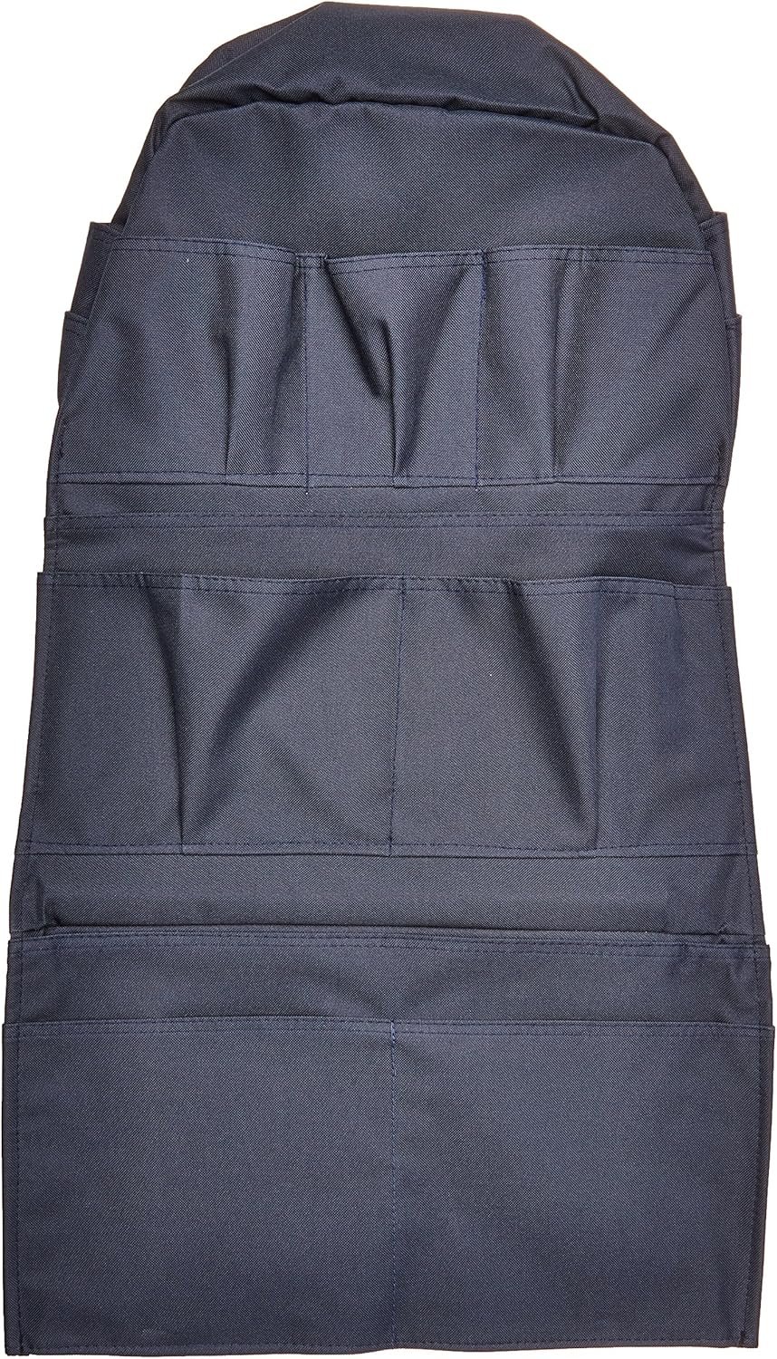 RoadPro RPSB-14BL Truck Seat Organizer 14-Pocket Back Seat Organizer Travel Essentials Semi Truck Accessories, Blue