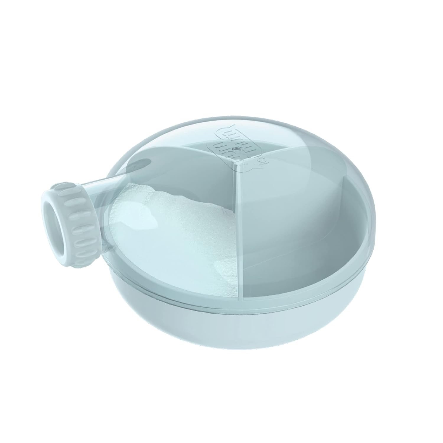 Formula Dispenser Baby Rotating for On-The-go feedings, Formula Holder, Formula Container for Travel, BPA Free, 1 Pack, Green