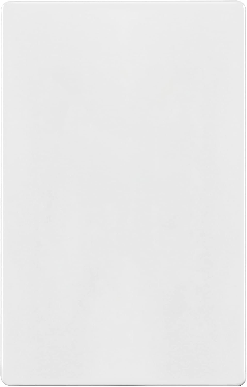 ENERLITES Screwless Blank Wall Plate, Child Safe Blank Device Outlet Cover, Standard Size, 1-Gang 4.68″ x 2.93″, Polycarbonate Thermoplastic, UL Listed, SI8801-W, Glossy, White