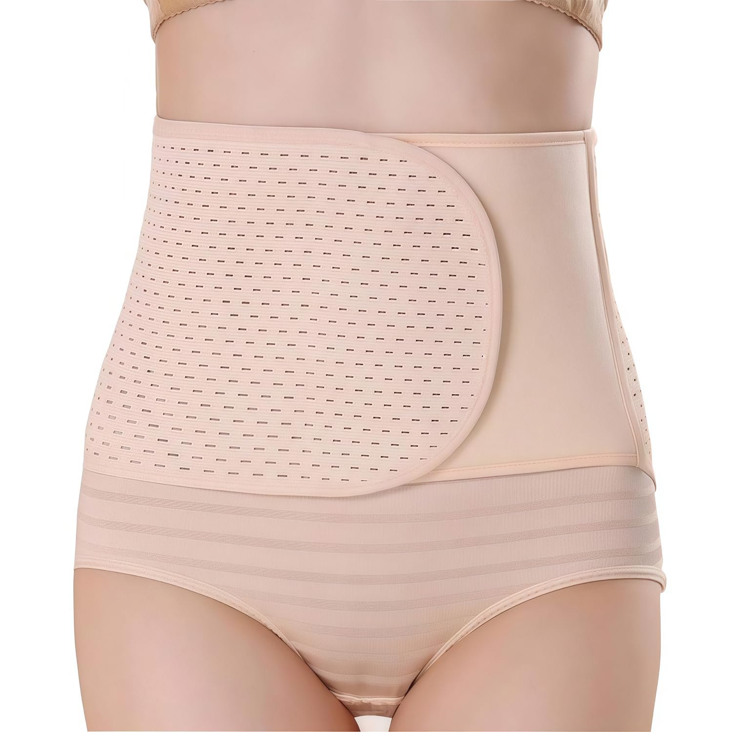 1PCS Breathable Adjustable Elastic Postpartum Support Recovery Belly Wrap Waist Belt Body Shaper Postnatal Shapewear for Women Girls