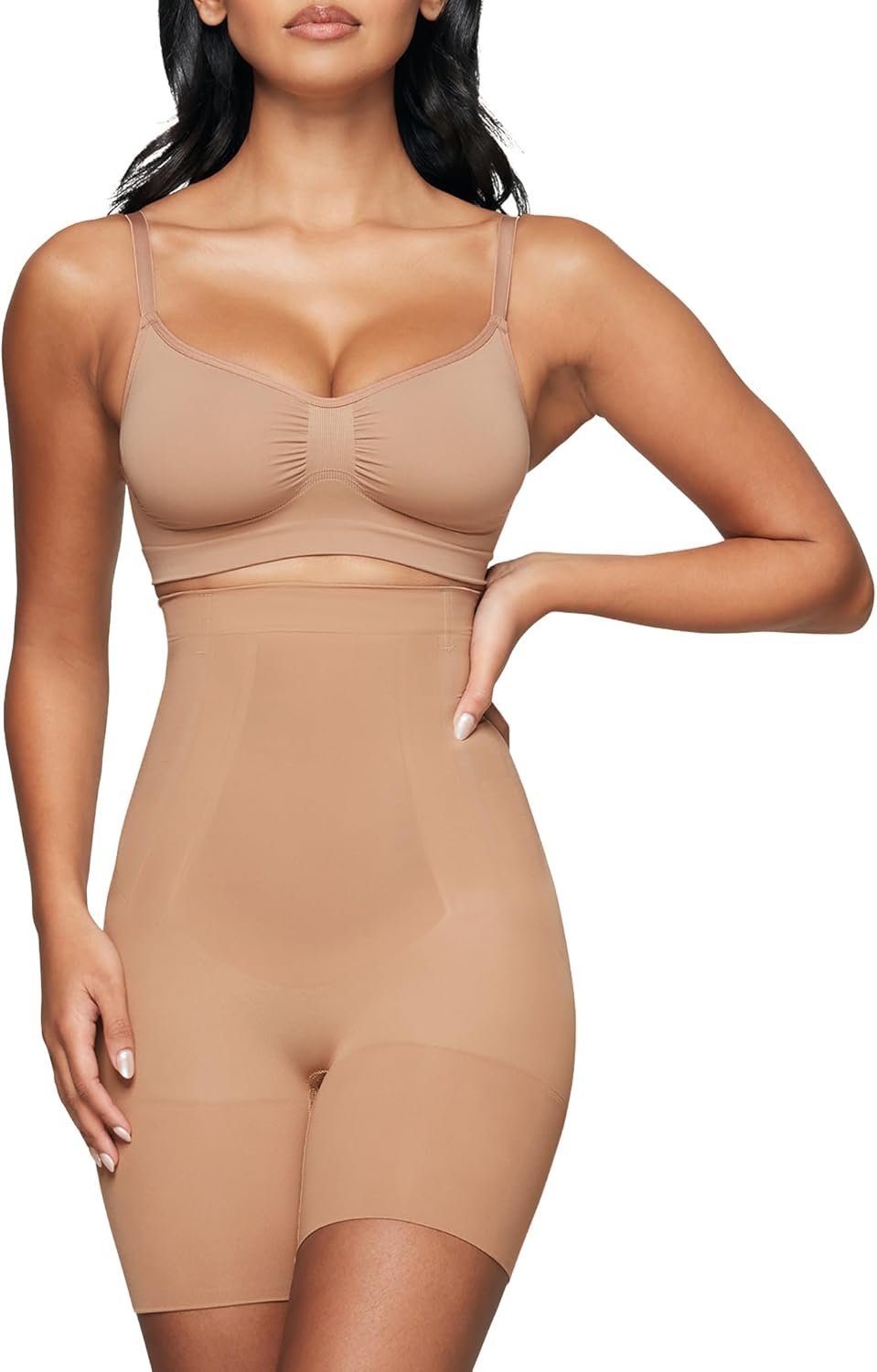 High-Waisted Shapewear Tummy Control Shorts