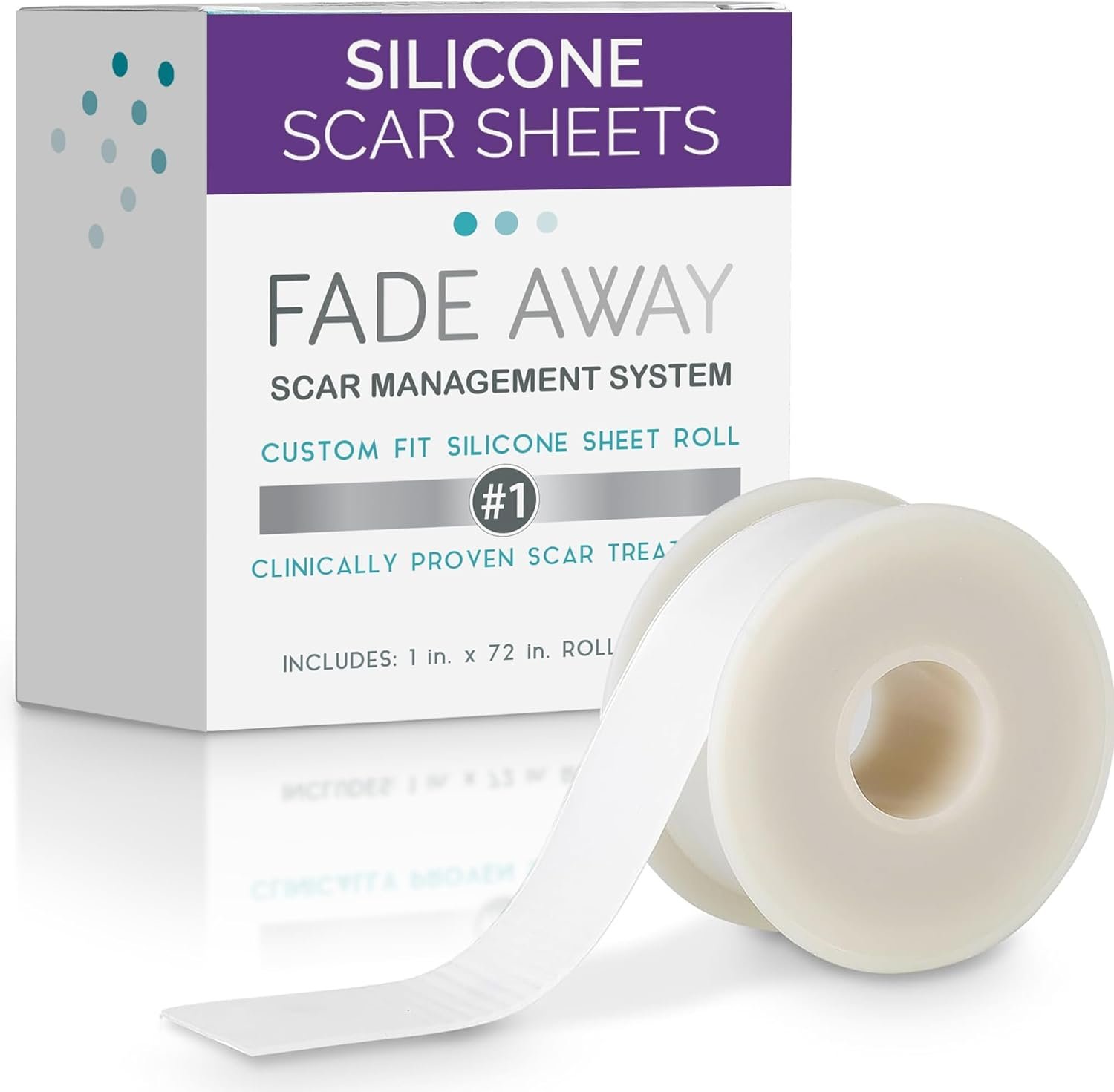Clinically Proven Silicone Scar Sheets – Medical Grade Tape for Surgery, C-Section, Keloids & Tummy Tuck Scars