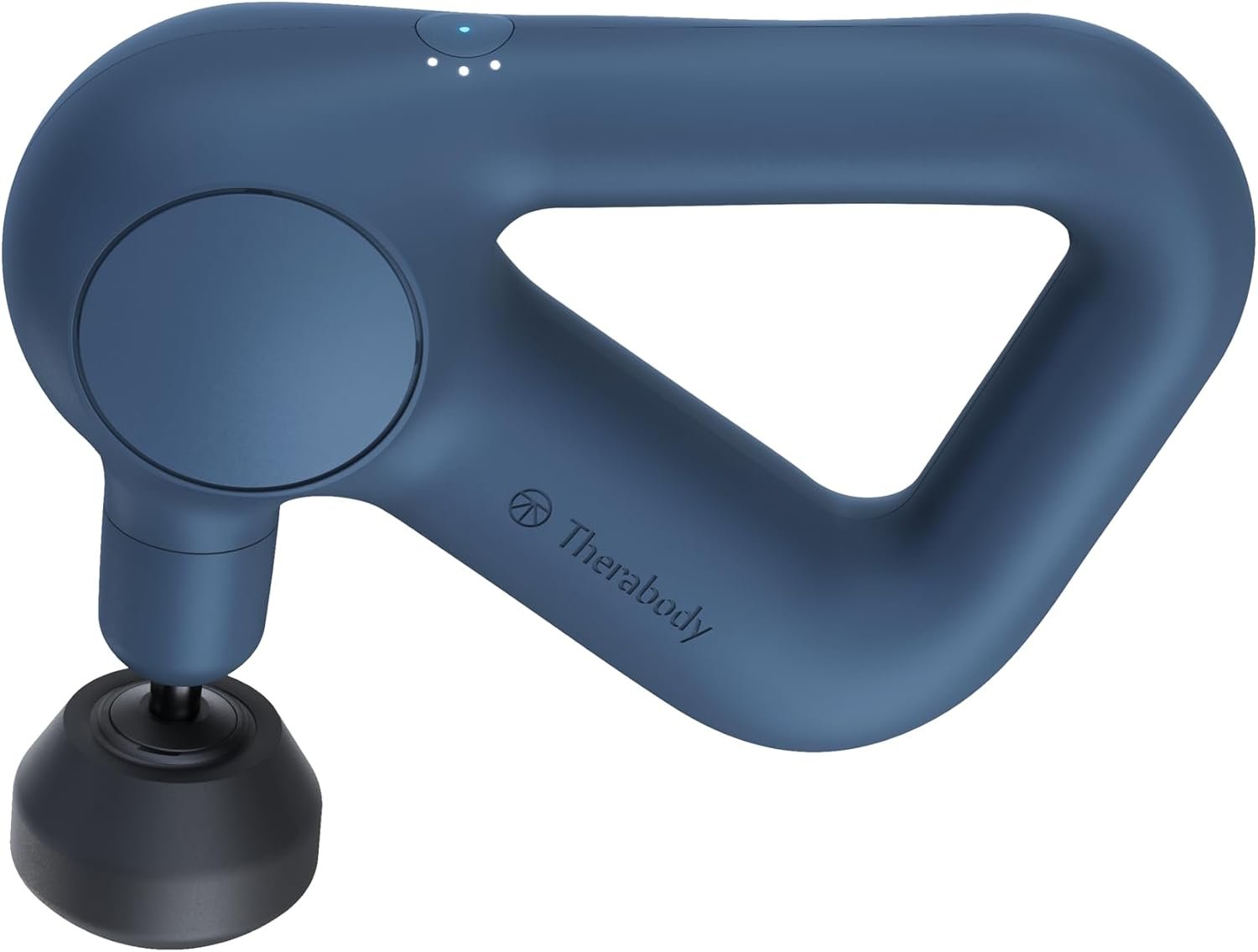 TheraGun Therabody Relief Handheld Percussion Massage Gun – Easy-to-Use, Comfortable & Light Personal Massager for Every Day Pain Relief Massage Therapy in Neck, Back, Leg, Shoulder and Body (Navy)