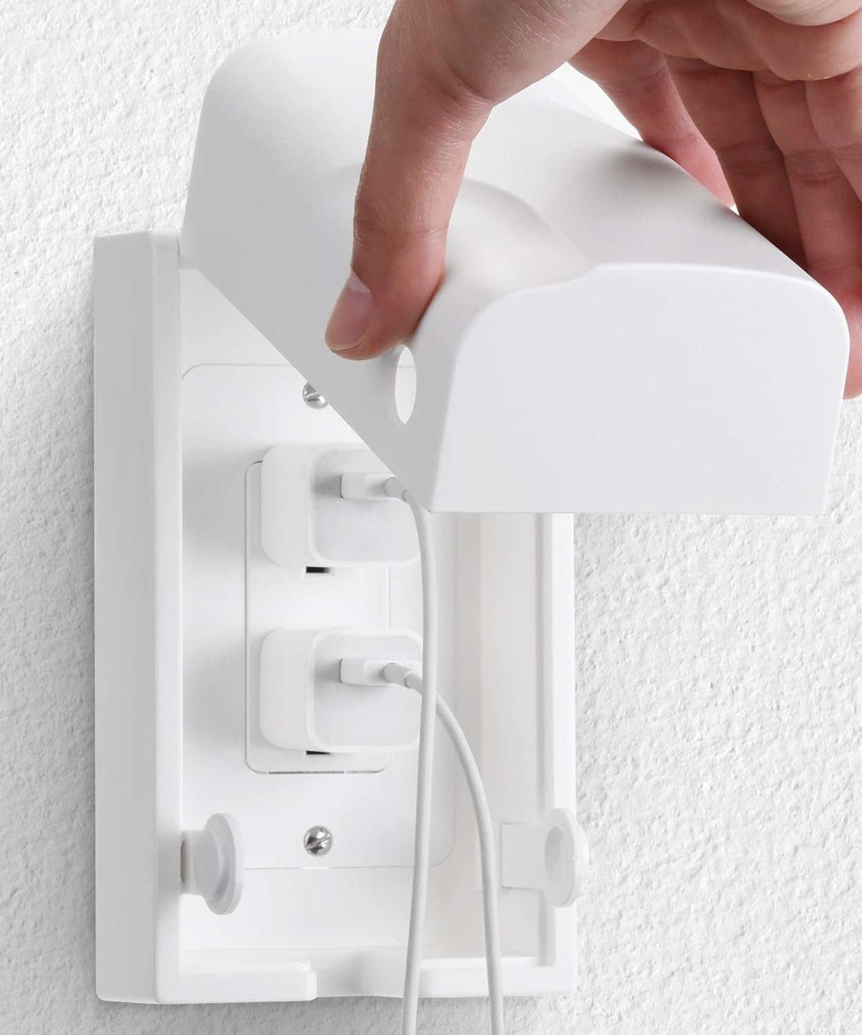 Bates Baby Safety Outlet Cover Box – Plug Covers for Electrical Outlets, Child Proof Outlet Cover, Socket Covers for Outlets