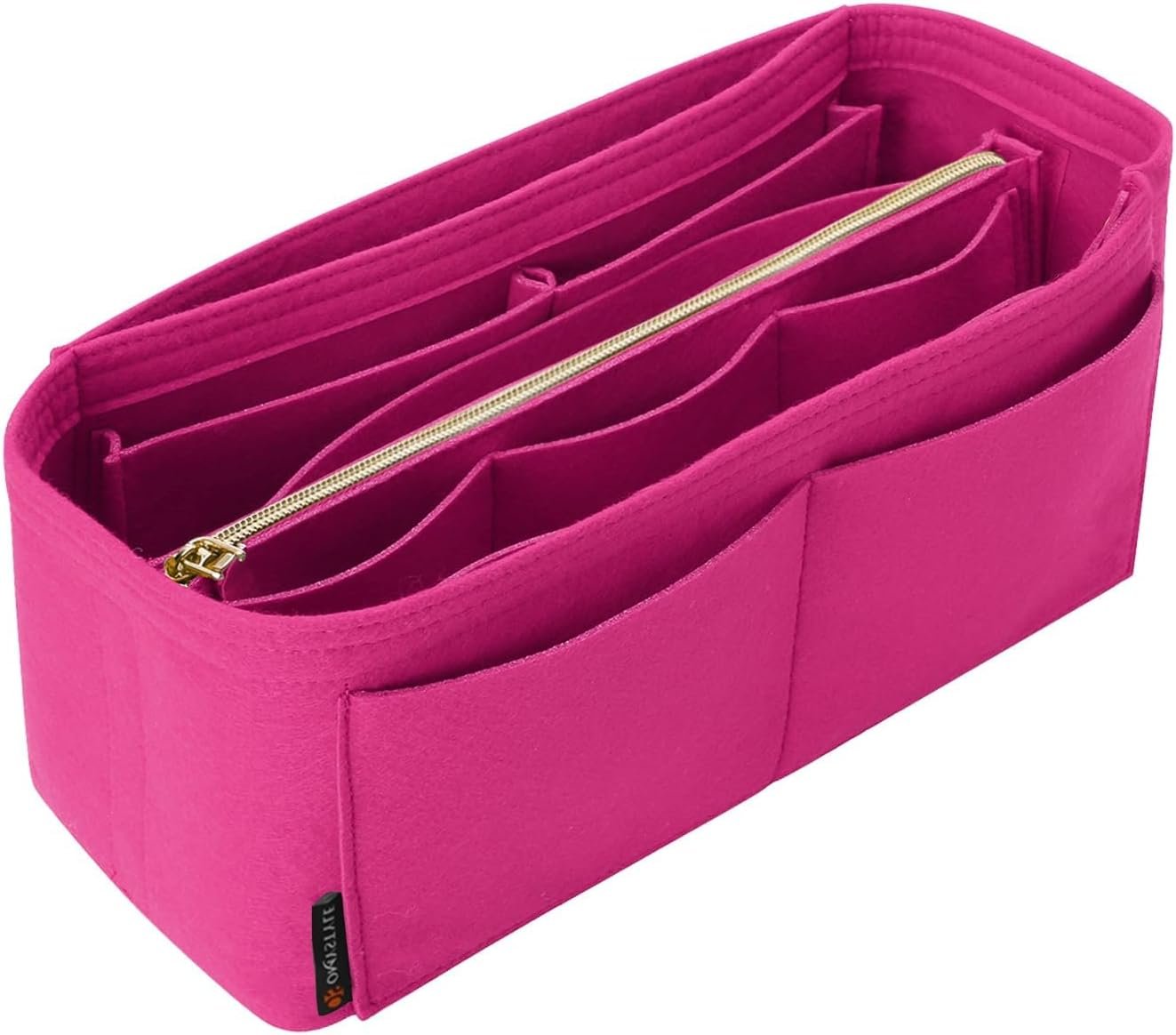 OMYSTYLE Purse Organizer Insert, Felt Tote Bag Organizer Insert with 5 Sizes, Handbag Dividers for Inside Purse, Compatible with Longchamp, Neverful, Speedy and More