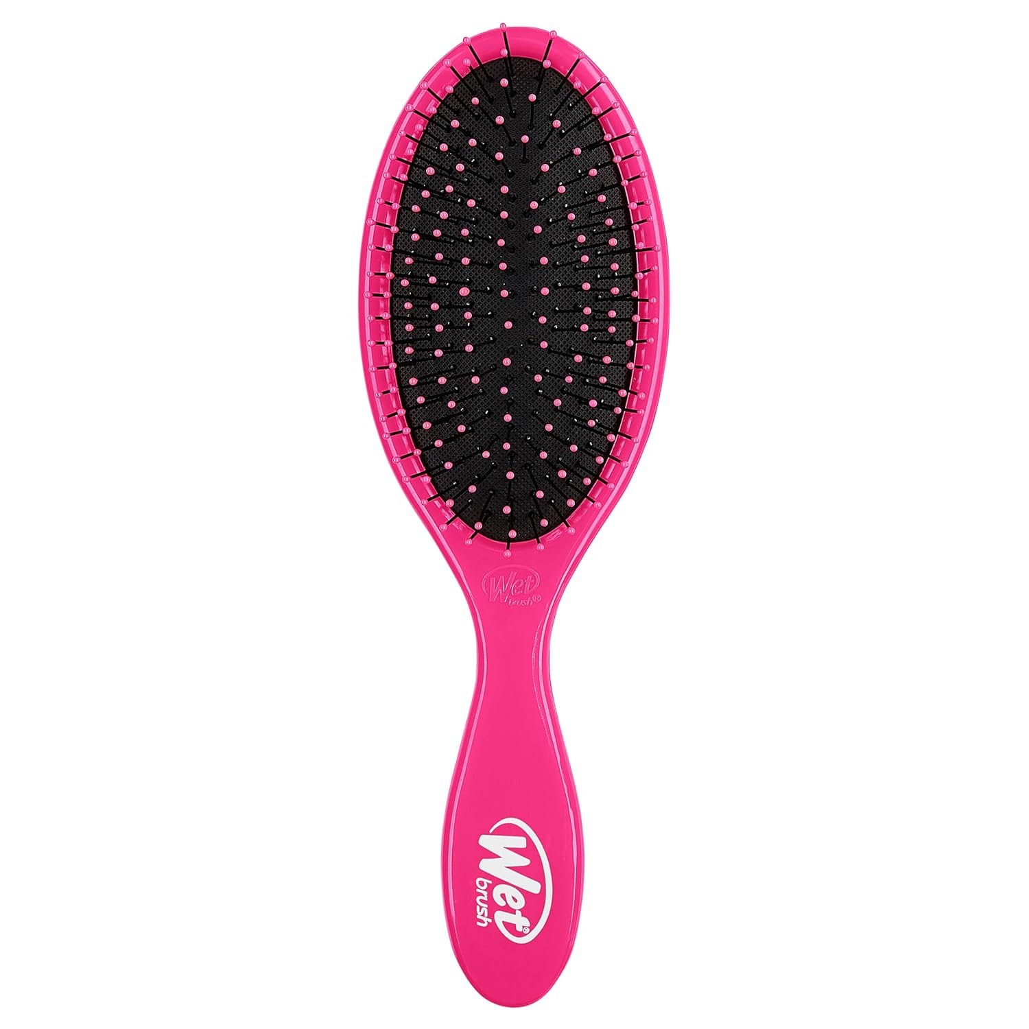 Wet Brush Detangling Brush, Original Detangler (Pink), Wet & Dry Tangle-Free Hair Brush for Women & Men, No Tangle, Soft and Flexible Bristles for Straight, Curly and Thick Hair
