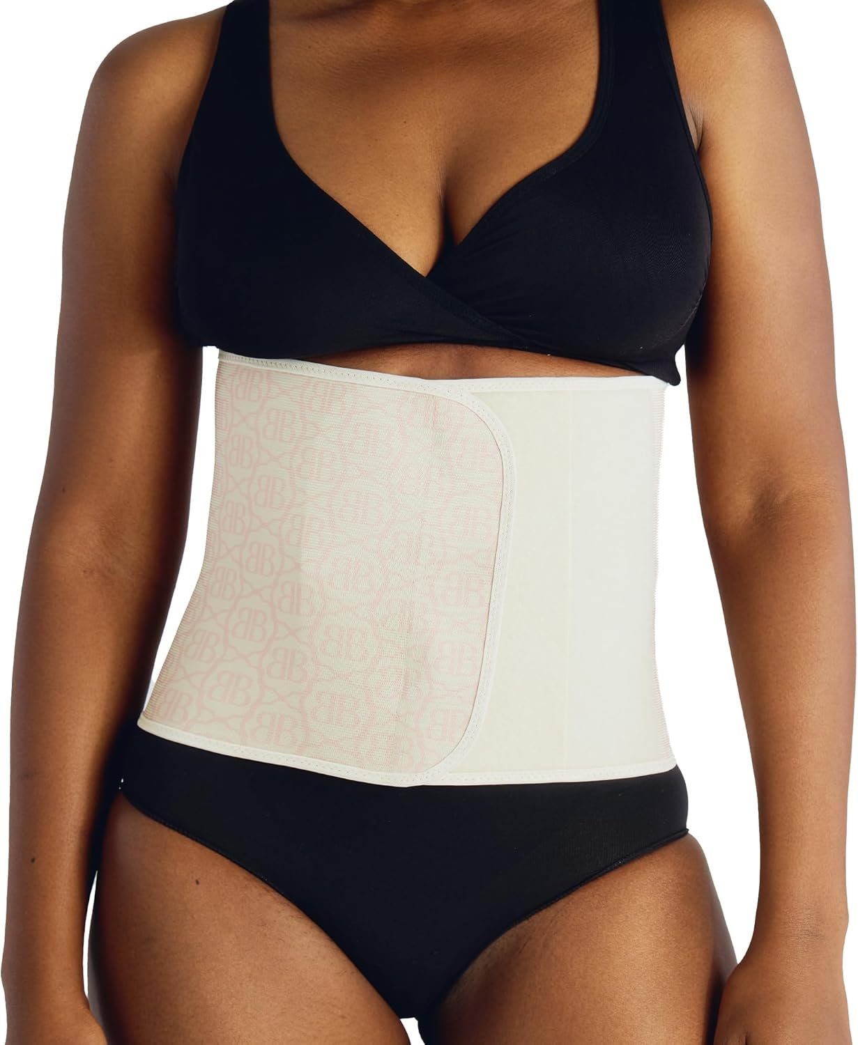 Belly Bandit Original Postpartum Belly Wrap – Adjustable Compression Abdominal Binder for Recovery – Supports Core, Waist, Back After Childbirth – Eases Discomfort, Promotes Movement