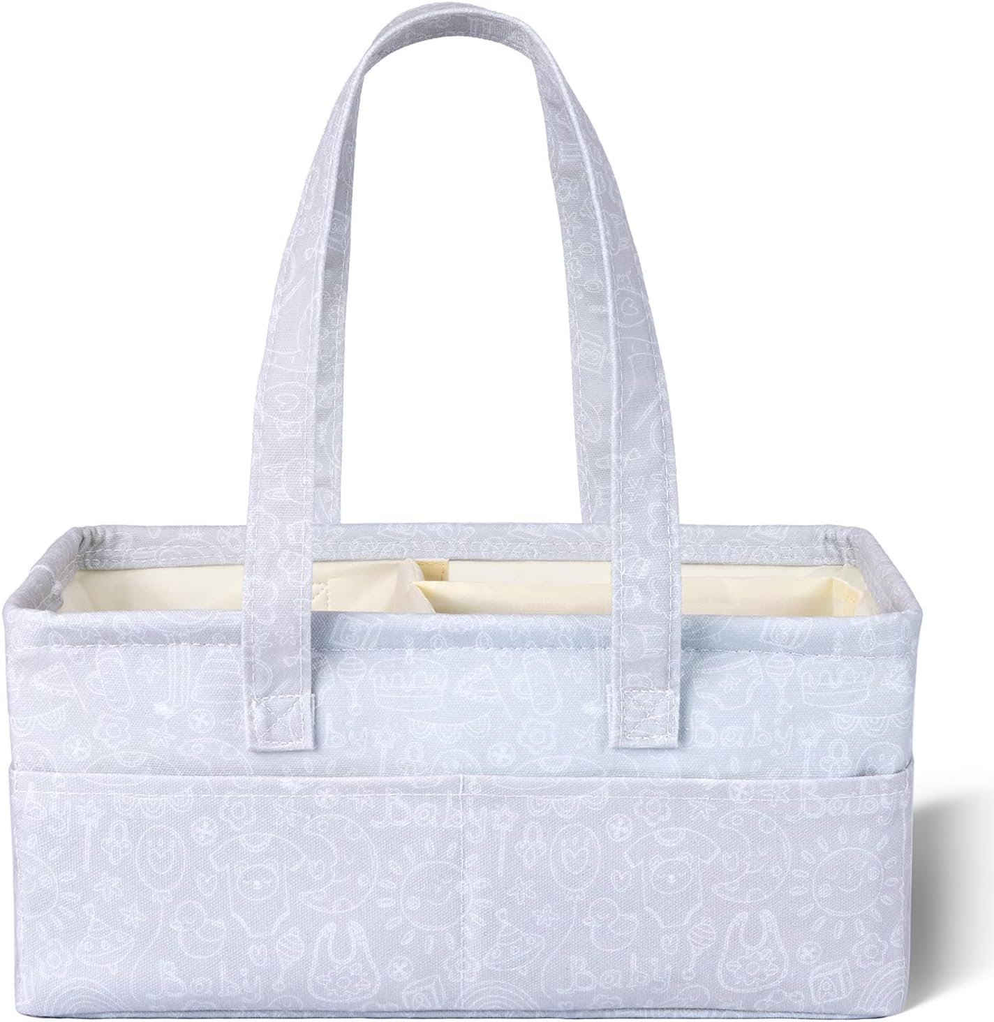 Mr. Pen Baby Diaper Organizer – Cute Pattern, Car & Nursery Use, Portable