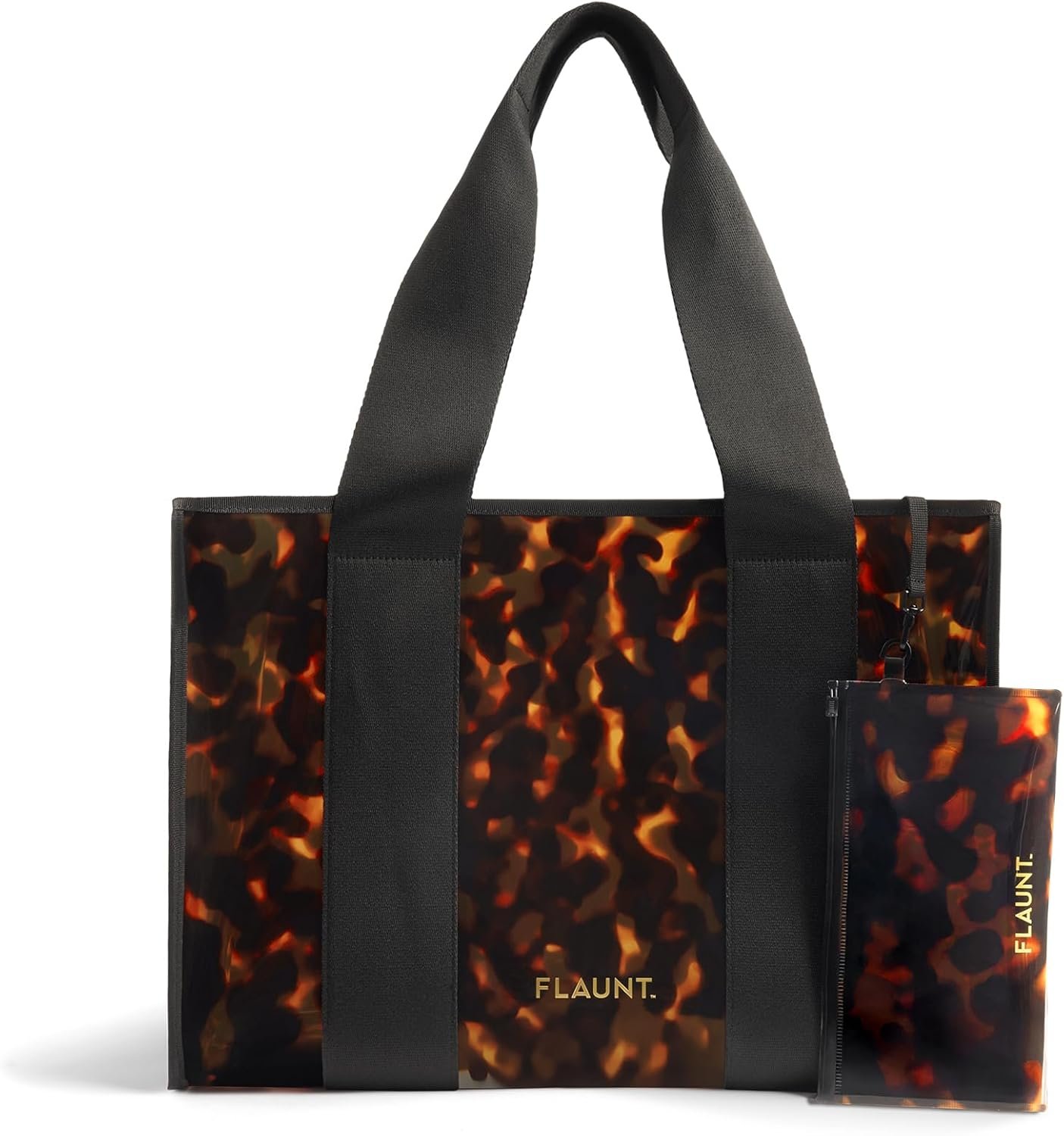 FLAUNT Everyday Tote Bag with Phone Pouch for Women – Lightweight, Airline Approved, Easy To Carry, Foldable & Washable