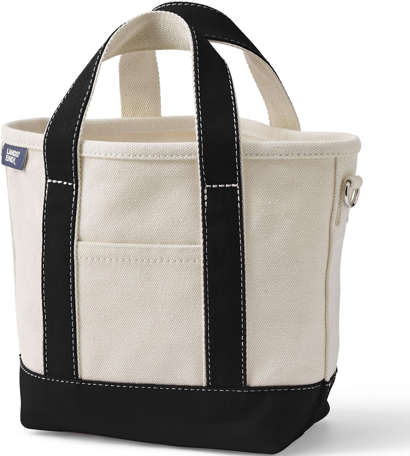 Lands’ End Open Top Canvas Tote Bag
