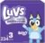 Luvs Size 3 Baby Diapers, Platinum Protection Bluey Diapers for Day & Night, Size 3, 234 Count (Packaging May Vary)