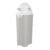 Foundations Tall Diaper Pail with Airtight Lid – Durable & Odorless Diaper Disposal, Large Capacity, Holds up to 60 Newborn Diapers, Refill with Any Bags, Baby Registry Gift – Gray (9612057)