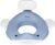 Kindsgut Potty Training Seat in whale design, designed in Germany, suitable for all toilet shapes non-slip toilet seat, Pigeon Blue