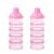 Accmor Formula Dispenser On The Go, 5 Compartments Stackable Formula Container for Travel, Baby Milk Powder Kids Snack Container, BPA Free