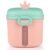 Accmor Baby Formula Dispenser On The Go, Portable Milk Powder Formula Dispenser with Scoop,Formula Containers for Travel Hold 12.7oz/360g Formula, Pink