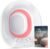 Fivona Sitz Bath for Toilet Seat Postpartum and Hemorrhoids Care – Yoni Steam Seat – Foldable Basin for Epsom Salt Soak – Portable Bidet BPA Free Temperature Resistant – Universal Fit – Pink