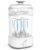 Bottle Sterilizer, Baby Bottle Steam Sterilizer, Electric Baby Bottle Sanitizer with Timer for Baby Bottles, Pacifiers, Pump Parts