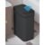 Yatmung Touchless Bathroom Trash Can – 2.5 Gallon Smart Trash Can Sensor Motion – Skinny Trash Bin with Lid – Electric, Narrow, Plastic, Auto Open – Small Slim Automatic Garbage Can (Black)