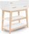 Fisher Price by Dream On Me Baby Changing Table, Vintage White Oak – Greenguard Gold & JPMA Certified, Wooden Nursery Dresser with Storage Shelves – Compact, Sturdy & Easy-to-Clean Design