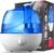 Cool Mist Humidifiers for Bedroom & Large Room (2.5L Water Tank) Quiet Ultrasonic Air Humidifier For Babies Nursery, Office, Indoor Plants & Whole House -Adjustable 360 Rotation Nozzle, Auto-Shut Off