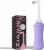 17oz Peri Bottle for Postpartum, Large Capacity Portable Bidet, Perineal Bottle for Postpartum Essential, Upside Down Peri Bottle for Postpartum Recovery, Postpartum Care with Carrying Bag (Purple, L)