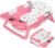 TPN Collapsible Baby Bathtub, Baby Bath Tub with Soft Cushion & Real-Time Thermometer, Baby Bathtub Infant to Toddler Tub (0-36 Months), Portable Newborn Travel Bath tub