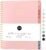 2026 Planner, Forvencer Calendar Planner Weekly and Monthly (Jan 2026-Dec 2026), 8.5″ X 11″, Agenda Book, Daily Journal Notebook with Tabs, Flexible Cover, Home School Organizer, A4, Pink