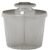 Dr. Brown’s Baby Formula Dispenser with Snap-On Lid for On-the-Go Feedings,Milk Powder Dispenser for Traveling with Infant,Gray