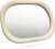 Renzo Baby Car Mirror – Rear Facing Car Seat Mirror for Infants – Extra Large, Shatter-Resistant, 360° Adjustable, Tool-Free Installation – Fits Most Cars, SUVs & Trucks (Almond Cream)