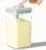 Formula Dispenser Container with Scoop 2000ML / 2.0QT Milk Powder BPA-Free Airtight 900g Formula Storage Container with Lids, BPA-Free Airtight Food Storage Container