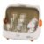 Baby Bottle Sterilizer and Dryer – UV Sterilizer 20L Large Capacity, Hot Air Drying, UV Sanitizer Box, No Need to Clean Regularly.UV Light Sanitizer Box .Sanitizer Machine.