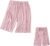 Tear Away Shorts for Post Surgery,Bedridden Patient Pants,Recovery Pants After Hip and Knee Surgery,Incontinence Shorts,Post Surgery Side Snap Shorts for Men Women,Pink