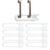 Vmaisi 8 Pack Baby Sliding Cabinet Locks – Adjustable U Shaped Child Safety Locks,Childproof Latches for Kitchen Bathroom Storage Cupboards Doors, Handles and Knobs White