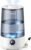 Homvana Humidifiers for Bedroom Home, 3.6 L Cool Mist Top-Fill 34H Super Long Time, Quiet 23dB, Baby Humidifier, Oil Diffuser for Large Room, House, Plant, Nursery, Office, BPA FREE, Ultrasonic (Grey)