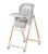 Mallify Convertible High Chairs for Babies and Toddlers, Height Adjustable Baby High Chair, High Chair with Removable Tray, Adjustable Backrest, Portable Baby Dinning Chair with Lockable Wheels